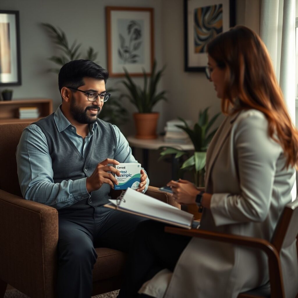 medicamento- Ozempic e acompanhamento psicológico para diabetes