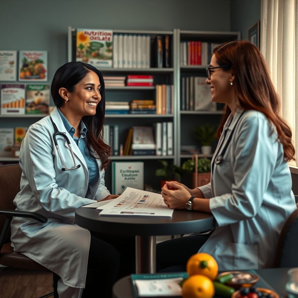 Medicamento- Oxalato de Excilatropan e recomendações nutricionais