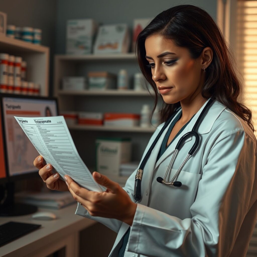 Medicamento- Topiramato e risco de overdose: Informações e Efeitos