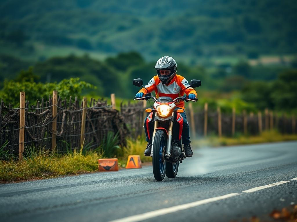 cid queda de moto