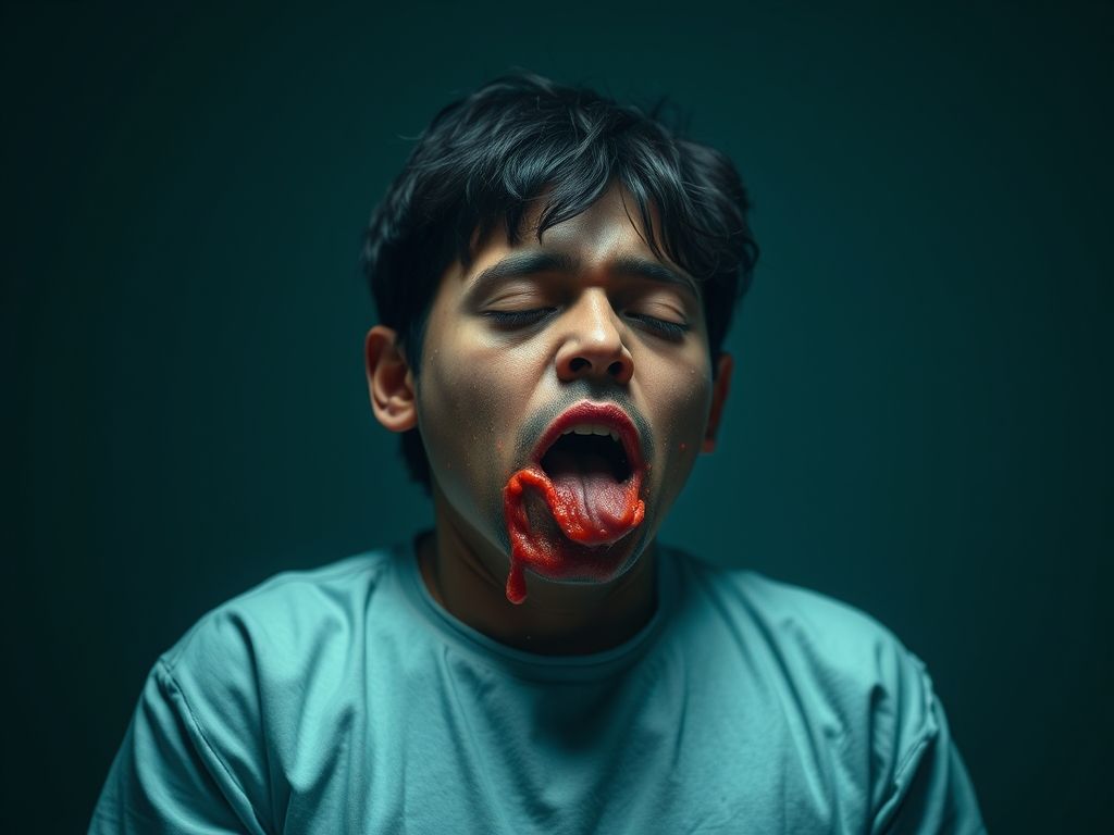 dor de cabeça vomito