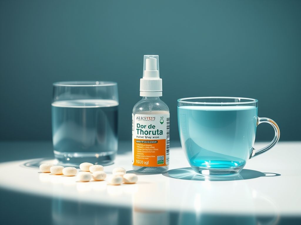 medicamento para dor de garganta
