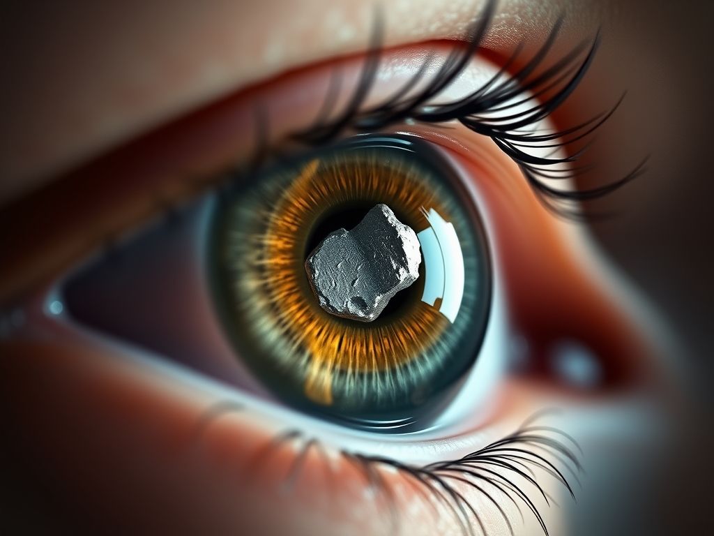 H44 6 Corpo Estranho Retido Antigo Intraocular Magnetico