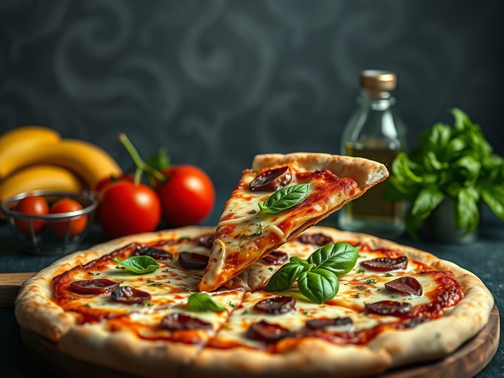 Pizza Fit Com Azeitona Receita Saudavel E Saborosa