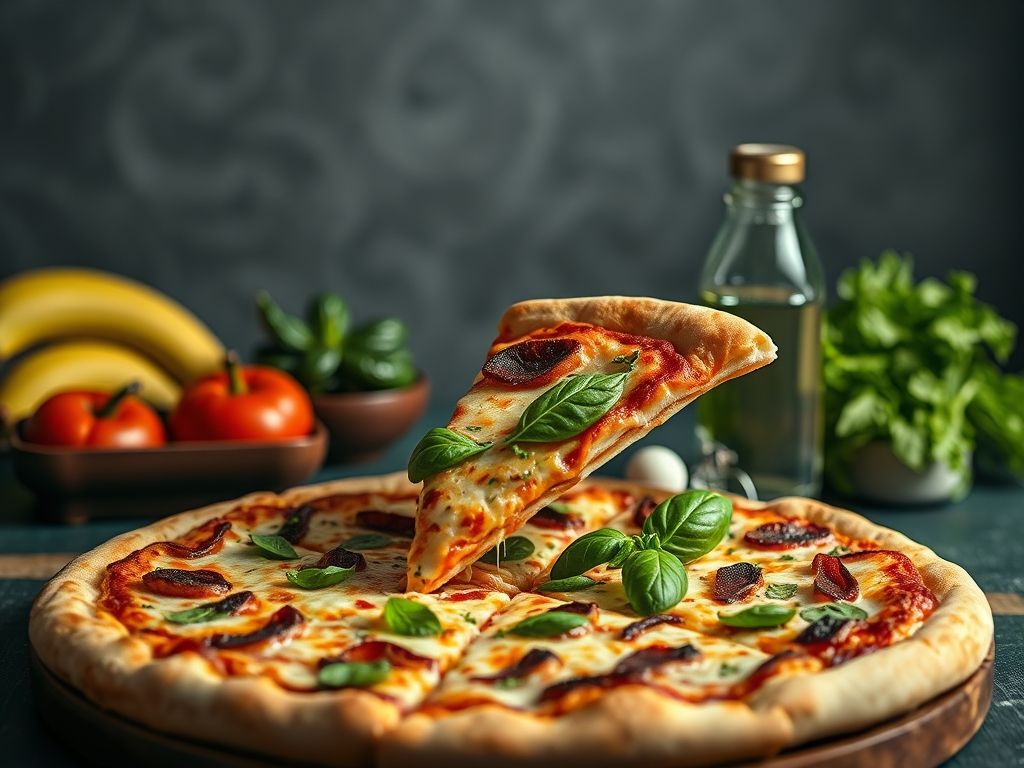 Pizza Fit Com Cogumelos Opcao Saudavel E Deliciosa Para Sua Dieta