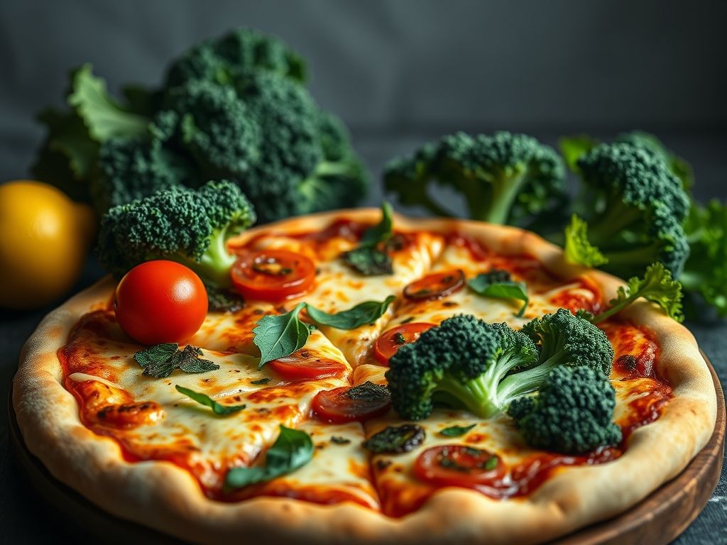 Pizza Fit De Brocolis Receita Saudavel E Saborosa