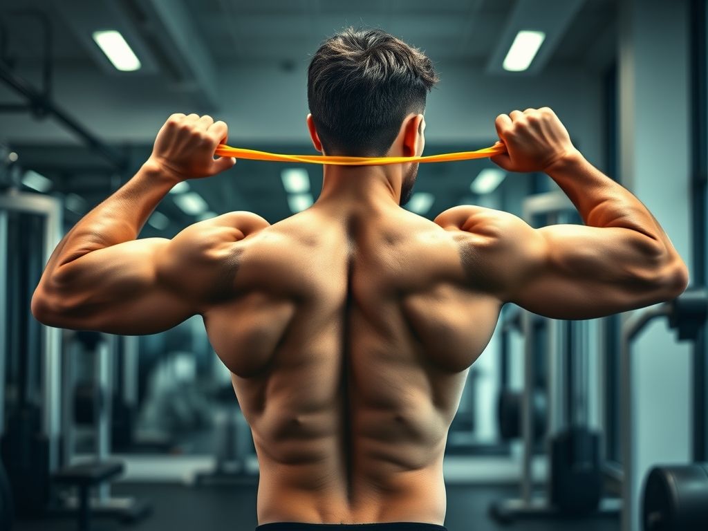 Treino De Costas Com Elastico Fortaleca Sua Musculatura Dorsal