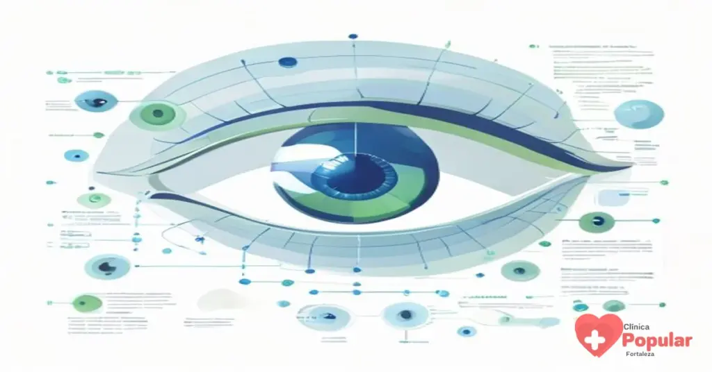 olho lacrimejando após